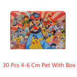 20-100Pcs 4-6 Cm Anime Pokemon Big Figure Toy Pikachu Action Figure Model Ornamental Decoration Collect Toys For Children's Gift