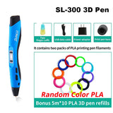 Creative 3D Art Pen for All Ages - SUNLU SL-300, Ideal for PLA/ABS Filament, Perfect Christmas Gift!