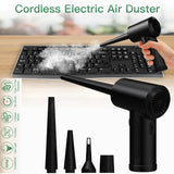 Wireless Air Blower Computer Cleaner Dust Device Electric Air Blowing Gun Air Duster For PC Monitor Laptop Keyboard Cleaning