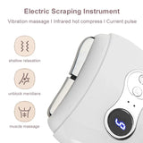 Electric Body Scraping Board Hot Compress High Frequency Vibration Pulse Massage Facial Body Skin Lifting Guasha Weight Loss