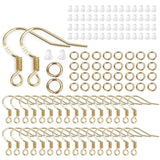 100/300pcs Plated 925 Silver Earring Hook Kit Ear Open Jump Ring DIY Christmas Earring Jewelry Making Findings Accessories Set