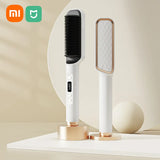 Xiaomi Mijia Electric Hair Brushes LCD Display Hair Straightening Brush Styling Comb Does Not Hurt Hair Anion Curling Iron PTC