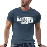 New Forever Bad Boys For life T-Shirt plain t-shirt graphic t shirt oversized t shirt men