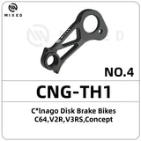 MIXED Direct Mount Rear Derailleur Hanger for Thru-axle Disc Brake Road Bike Bicycles