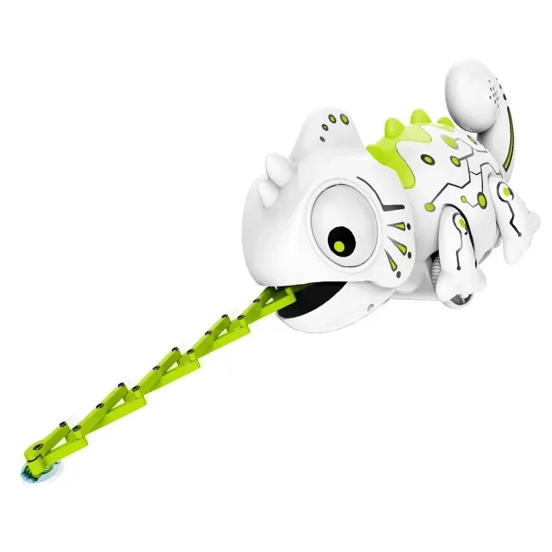 Dinosaur Control RC Animal Toys Remote Chameleon 2.4GHz Pet White Chameleon Color Changeable Smart Dinossauro Toy For Kids Gift