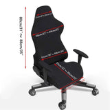 1 Set Spandex Office Chair Cover Elastic Gaming Chair Covers Jacquard Computer Chairs Slipcover Seat Case for Armchair Protector