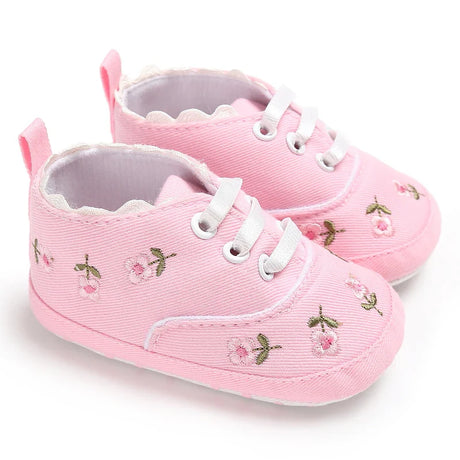 Newborn Baby Shoes Boy Girl Classical Sport Soft Sole PU Leather Multi-Color First Walker Casual Sneakers White Baptism Shoes