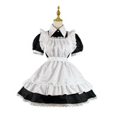 Gothic Lolita Anime Maid Cosplay Costumes Women Plus Size Love Live Cosplay Halloween Animation Sweet Coffee Waitress Role Play