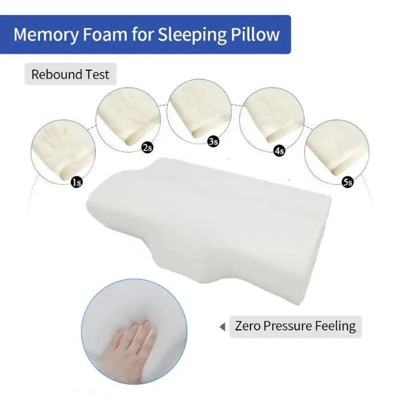 Memory Cotton Pillow Bedding Pillow Neck Protection Spine Lumbar Pillow Neck Maternity Pillow for Sleeping Orthopedic Pillows