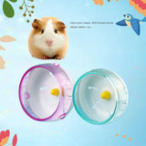 Pet Sport Wheel Hamster Disc Exercise Wheel Silence Rotatory Jogging Wheel Hamster Running Wheel Funny Running Disc Toy