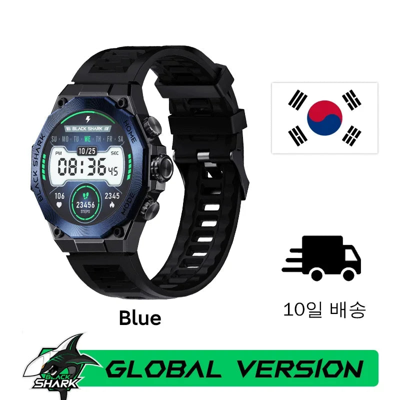 [World Premiere] Global Version Black Shark S1 Pro Smart watch 1.43'' AMOLED Wireless Charging 15 Days Battery Life NFC Chat GPT