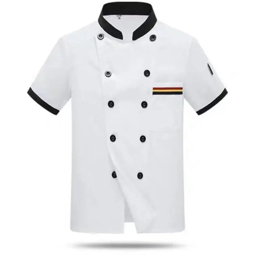 Long Sleeve Chef's Work Clothes Restaurant Hotel Work Clothes