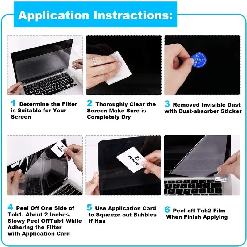 15.6 Inch Display Ratio 16:9 Notebook Screen Protector Soft Film For DELL/ASUS /Samsung/Lenovo/Toshiba Laptop Tablet