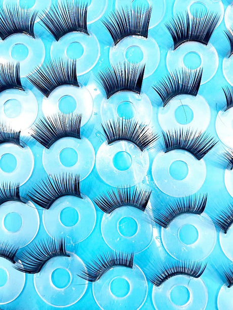 20pcs Toy Eyes Eyelash 12-35mm Doll Toy Safety Eye Crystal Eye DIY Plush DIY Doll Making Baby Eyelashes for Stereo Crystal Eyes