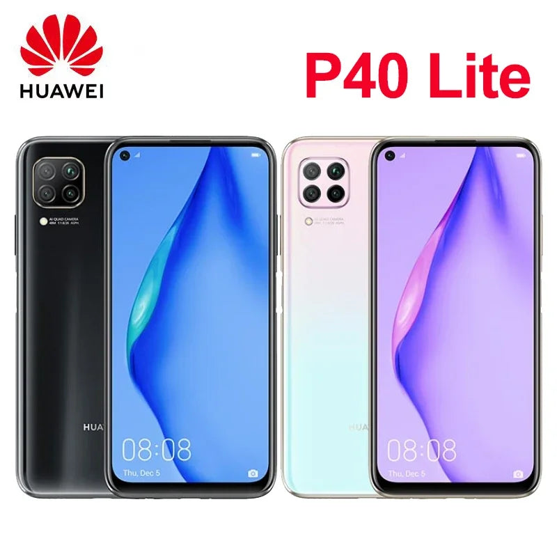 HUAWEI P40 Lite Smartphone harmony 6.4 inch 48MP Camera 8GB RAM 128GB ROM 4200mAh Mobile phones NFC 4G Cell phone