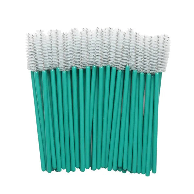 Disposable Mini Mascara Wands Applicator White Handle Eyelash Brush Set 1000pcs Eye Lashes Extension Tools