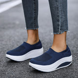 Summer Comfortable Lightweight Sport Shoes Womens Sneakers Platform Shoes Female Platform Vulcanized Shoes zapatillas de mujer