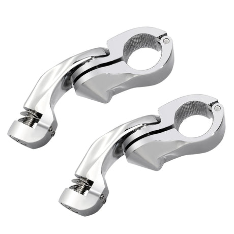 1.25" Highway Pegs Short Adjustable Footpeg for Harley Touring Road King Road Glide Electra Glide Street Glide Sportster Softail