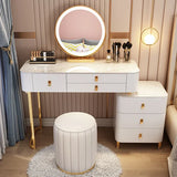 Luxury Nordic Dressing Table Organizers Storage Girls Makeup Dressing Table Bedroom Modern Coiffeuse De Chambre Furniture