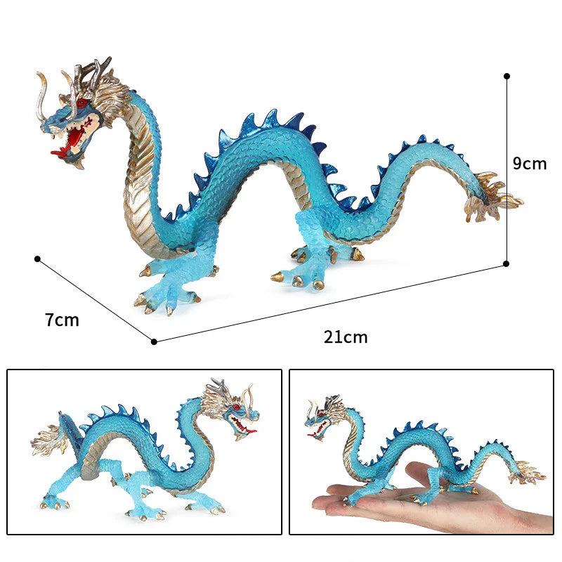 New Mythical Animal model dragon figurines ice devil ocean octopus monster Phoenix action Figure Children's Collection Toy Gifts