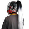 New 24" Punk Style Motorcycle Helmet Braids Bike Gradient Ramp Twist Sucker Removable Braid Pigtail Ponytail Motocross Racing