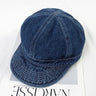 Short Brim Denim Baseball Caps for Men Summer Outdoor Leisure Visor Hats for Women Washed Cotton Hip Hop Casual Cap Unisex