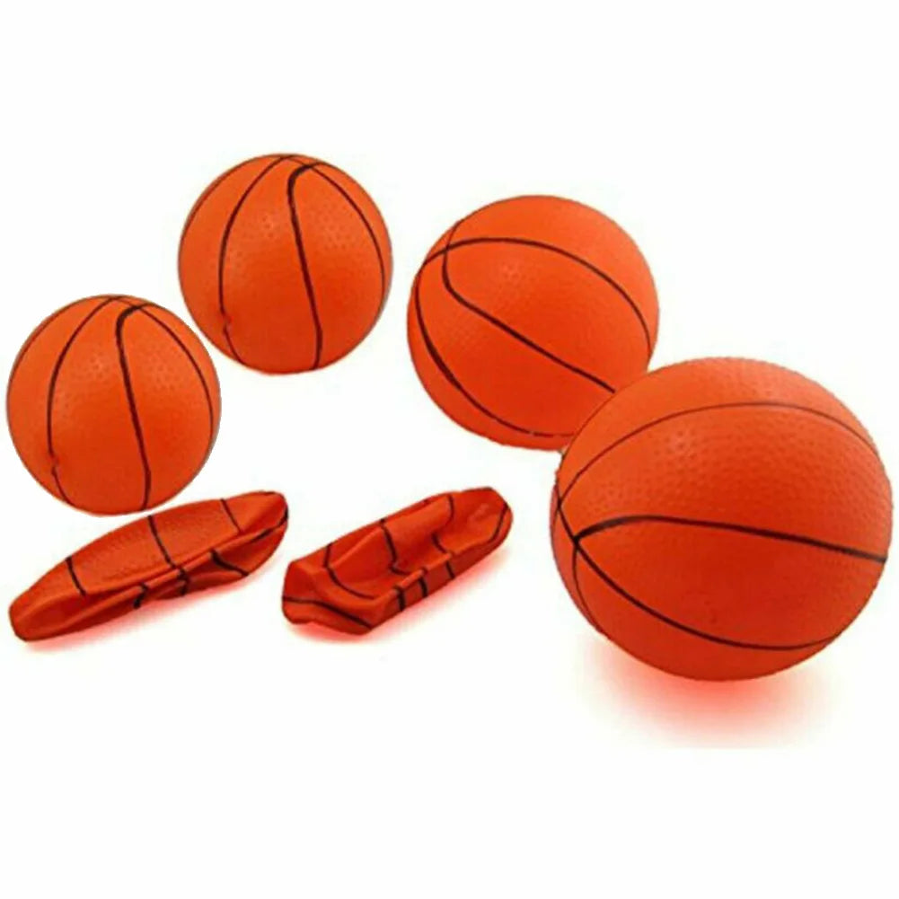 High Quality Basketball Kits Team Sports Indoor Sports Parts Sporting Goods Happily Pvc 6pcs Toy Ball With Pump