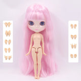 ICY DBS Blyth Doll 1/6 Joint Body 30CM BJD toys Natural shiny face with extra hands AB DIY Fashion Dolls girl gift