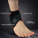 Sport Ankle Support Elastic High Protect Sports Ankle Equipment Safety Running Basketball Ankle Brace Support Ankle Sleeve