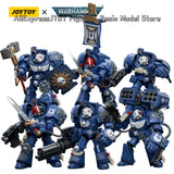 [IN STOCK] JOYTOY Warhammer 40K 1/18 Action Figure (6PCS/SET) Ultramarines Terminators Collection Military Model Free Shipping