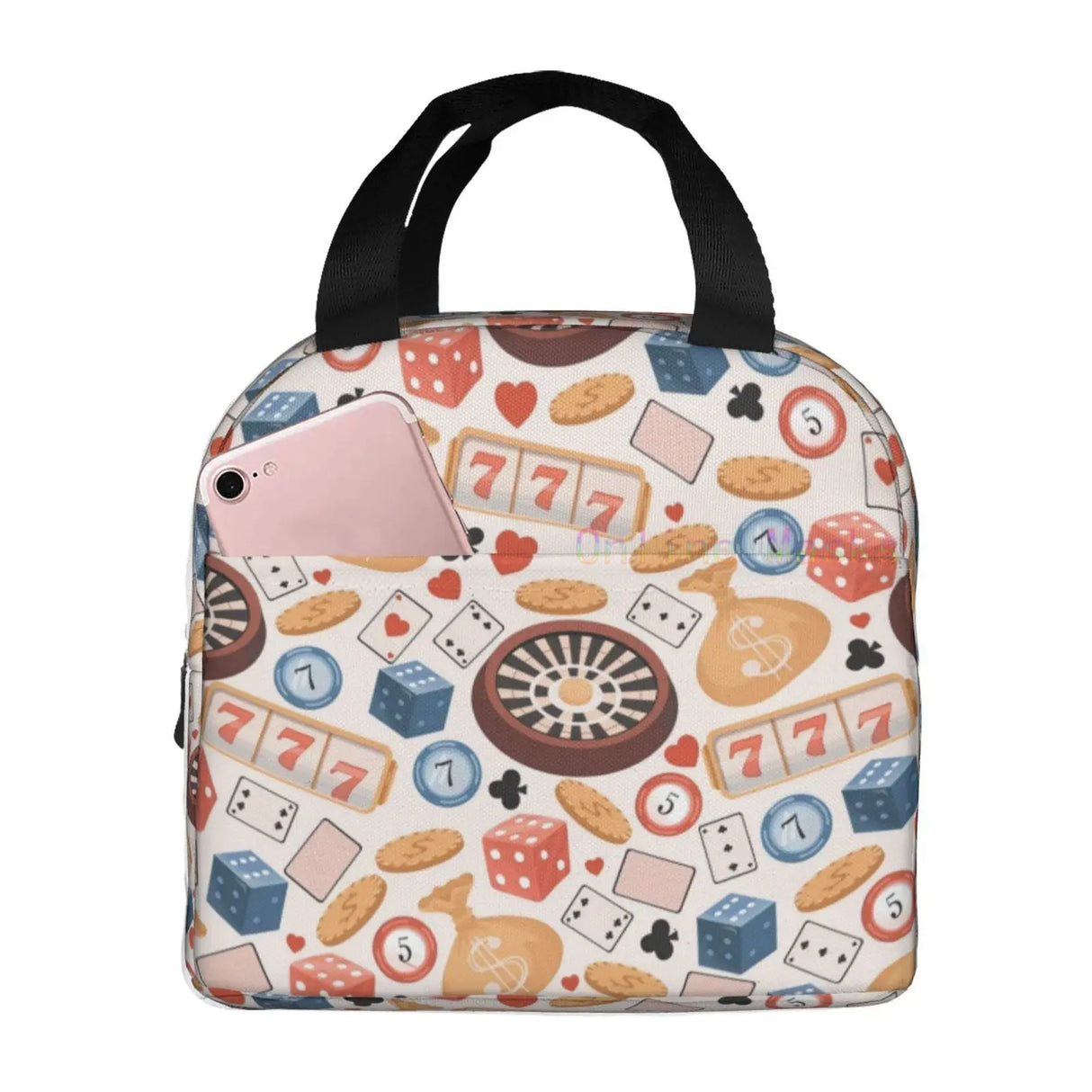 Bingo I Need One More Numbe Lunch Bag Cooler Bag Women Tote Bag Insulated Lunch Box Soft Liner Lunch Container for Picnic Travel