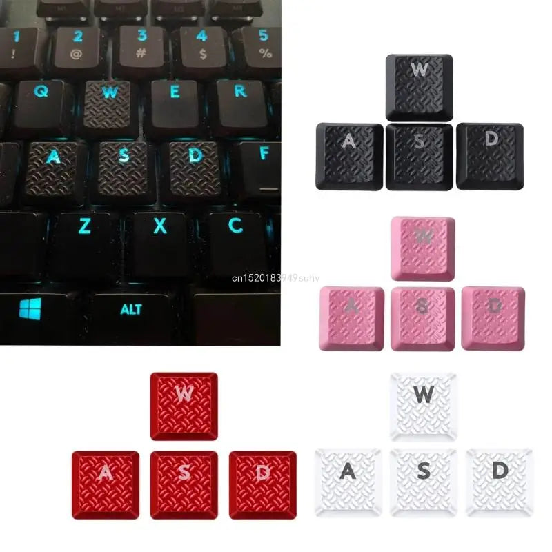 Texture Tactility Backlit keycaps WASD Keys Replacement for Logitech G915\G913 G815\G813\TKL RGB Mechanical Keyboard