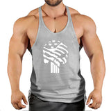 2021 Gym clothing cotton singlets Men's Undershirt bodybuilding tank top men fitness shirt muscle guys sleeveless vest Tank tops