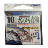 OWNER Barbed Hooks Carbon Steel Ocean Gaint Fishing Hooks Ultra-light Crucian Carp Tuna Herring Black Fish Hooks Anzol 9#-15#