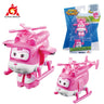 Super Wings S6 Tino 2 inches Mini Transforming Anime Deformation Plane Robot Action Figures Transformation Kids Toys Gifts