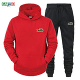 2023 CARTELO High Quality Men's Suit Fashion Casual Tracksuit Hoodie Pullover Sports Clothes Sweatshirt Jogging Set