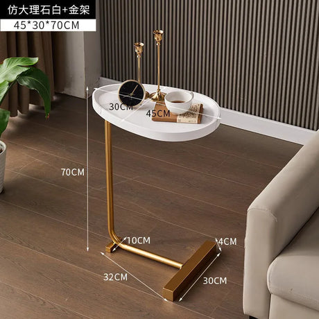 Side Table Simple Corner Table Living Room Home Hotel Homestay Side Table Bedside Cabinet Mobile Small Apartment Coffee Table