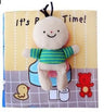 Infant Baby Cloth Book  Bath Potty Baby Book Toys 0-3 Yearls Old Education Activity Books Kids Cognize Reading Puzzle Book Toy