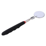 360 Retractable Telescopic Inspection Detection lens Round Mirror Silver Pocket Clip New Car Tools Extend 7-1/4" to 30" DIY TOOL