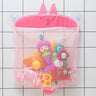 Baby Bathroom Mesh Bag Sucker Design For Bath Toys Kids Basket Cartoon Animal Shapes Cloth Sand Toys Toddler Storage Net Bag