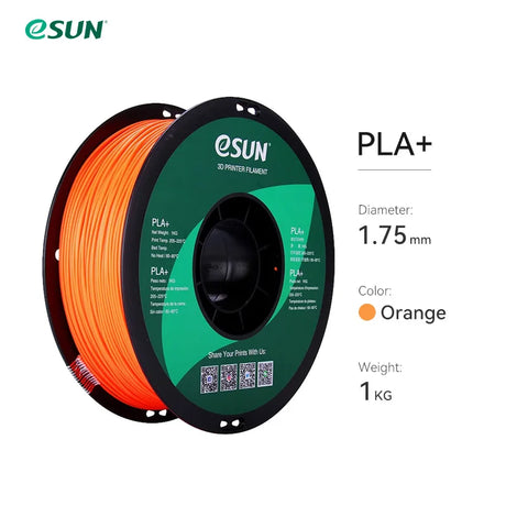 eSUN PLA+ Filament For 3D Printer 10Pcs 1.75mm PLA Plus 3D Printer Filament Accuracy +/- 0.03mm 10KG  PLA+ 3D Printing Material