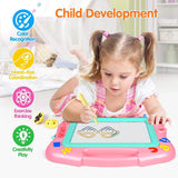 Magnetic Drawing Board for Kids Large Doodle Board with Magnet Beads and Pen Montessori Educational Drawing Toys Gift