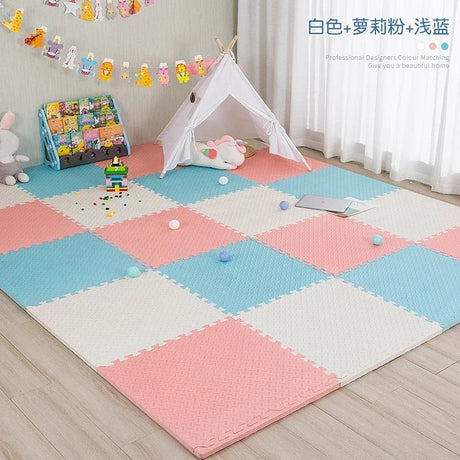 30cm Baby Foam Clawling Mats EVA Puzzle Toys for Children Kids Soft Floor Play Mat Interlocking Exercise Tiles Gym Game Carpet