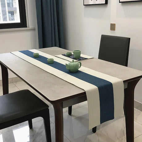 Chinese Style Cotton and Linen Table Flag Tea Table Table Decoration Modern Minimalist Tea Art Tablecloth TV Cabinet Table Flag