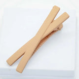 1~100PCS Matte Stylish And Eye-catching Matte Hair Clip For Curly Hair Popular Hair Clip Best-selling Hairpin Candy Color