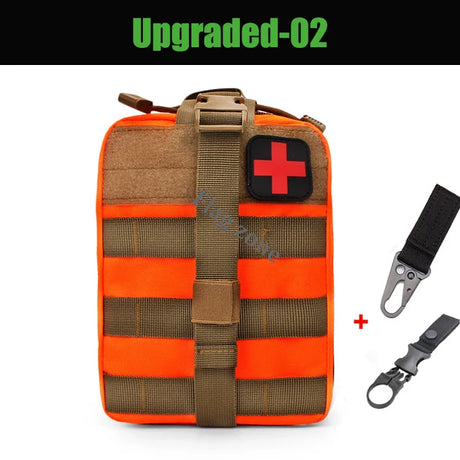 Tactical Molle First Aid Kit Survival Bag Emergency Pouch Military Outdoor Travel Waist Pack EDC Hunting Camping Lifesaving Case