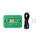 Waterproof Digital Hour Meter LCD Display Portable Engine Gauge Hour Meter For Motorcycle/Boat Engines Counter Hour Meter FE04