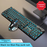 Cool Backlit Floating Button Design 104 Keys Waterproof And Dustproof Ergonomic Gamer Mouse And Keyboard And Headset Kit