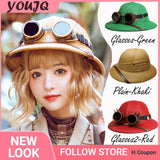 Y2k Parent-child Summer Straw Helmet Pith Sun Hats For Child Women Vietnam War Army Dome Hat Safari Jungle Miners British Cap