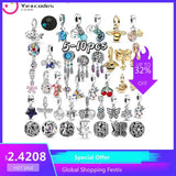 Yexcodes 5-10Pcs/Lot Charm, Luminous Firefly Charms, DIY Bracelet, Necklace, Accessoriepcs, Pendant, DIY Clothes, Bag,Pendant